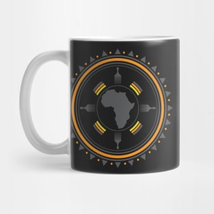 African elements pattern Mug